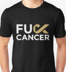 Fuck the Cancer - Gegen Krebs Slim Fit T-Shirt