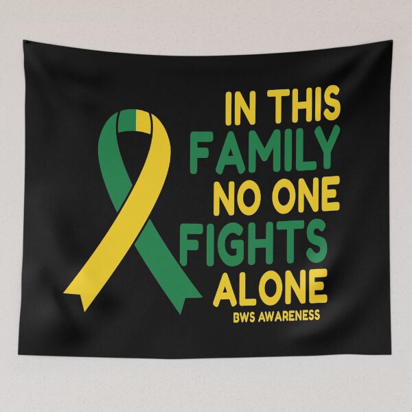 Item preview, In This Family No One Fights Alone BWS Awareness designed and sold by Color-Sparkle.