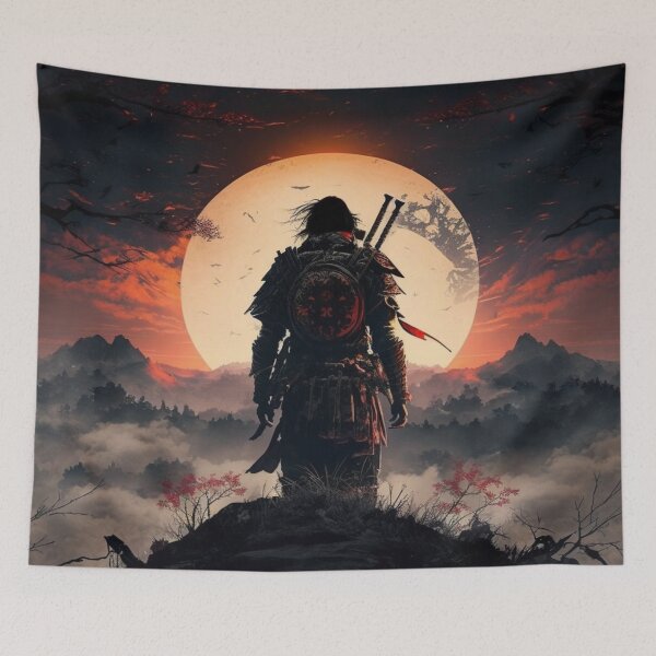 Item preview, Red moon samurai designed and sold by doomwalker2010.