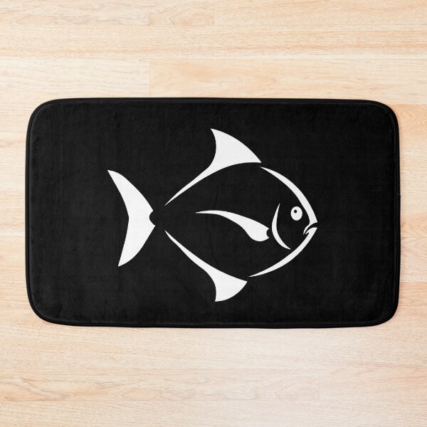 Item preview, white piranah fish designed and sold by andrew JOHNSEN.