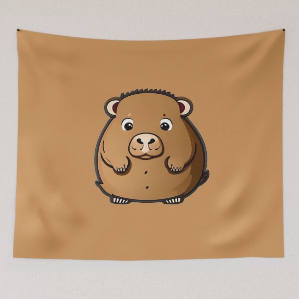 Item preview, Cute Capybaras designed and sold by AnimPet.