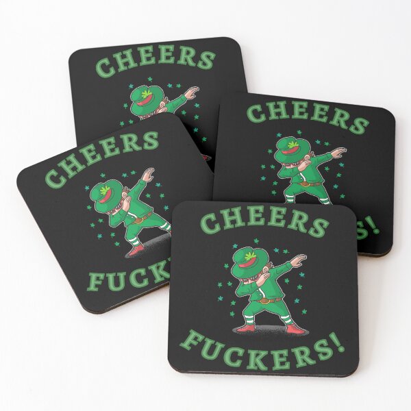 Item preview, Cheers Fuckers Saint Patrick's Day designed and sold by KaizenGraphics.