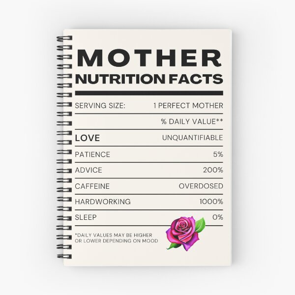 Item preview, Mother Nutrition Facts designed and sold by unitydesigneu.
