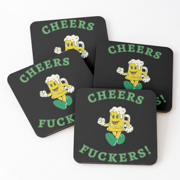 Item preview, Cheers Fuckers Saint Patrick's Day designed and sold by KaizenGraphics.
