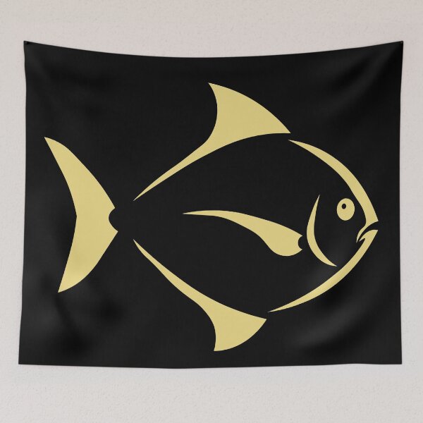 Item preview, golden piranah fish designed and sold by andrew JOHNSEN.