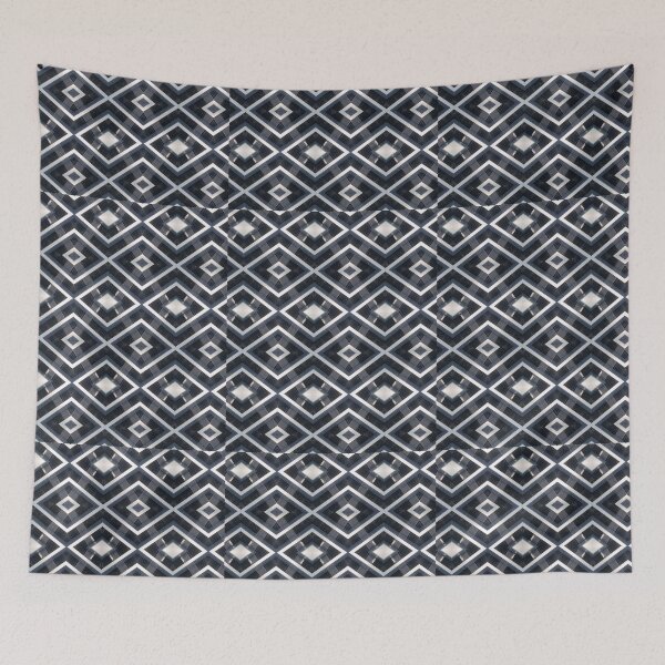Item preview, A Pattern of Metal and Grey Modern Shapes designed and sold by kristimb.