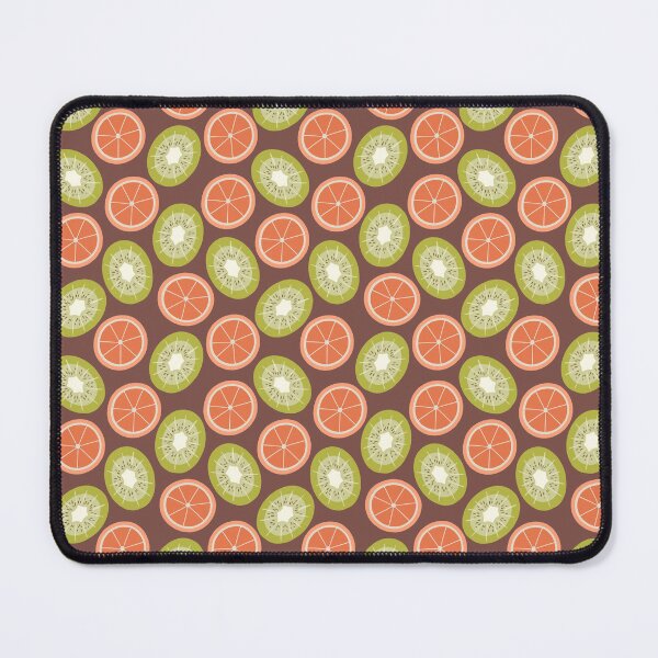 Item preview, Kiwis and Oranges on Brown designed and sold by PollycatArt.