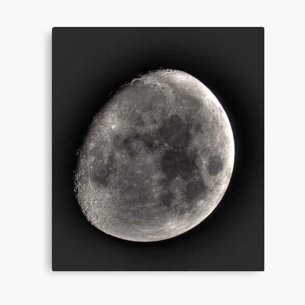 moon in HDR Canvas Print