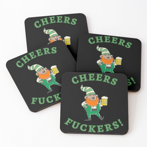 Item preview, Cheers Fuckers Saint Patrick's Day designed and sold by KaizenGraphics.
