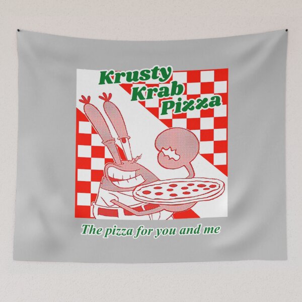 Item preview, krusty krab pizza designed and sold by SabineHickey.