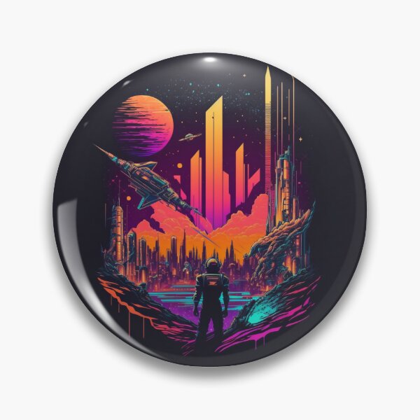 Item preview, cyberpunk space exploration illustration  designed and sold by farizhilmi.