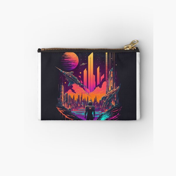 Item preview, cyberpunk space exploration illustration  designed and sold by farizhilmi.