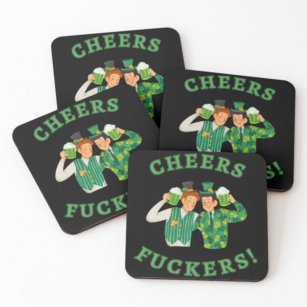 Item preview, Cheers Fuckers Saint Patrick's Day designed and sold by KaizenGraphics.