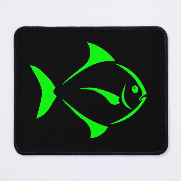 Item preview, green piranah fish designed and sold by andrew JOHNSEN.