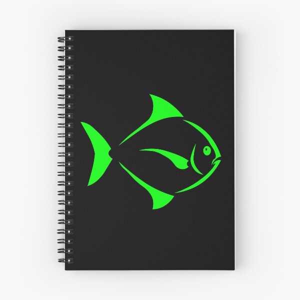 Item preview, green piranah fish designed and sold by andrew JOHNSEN.