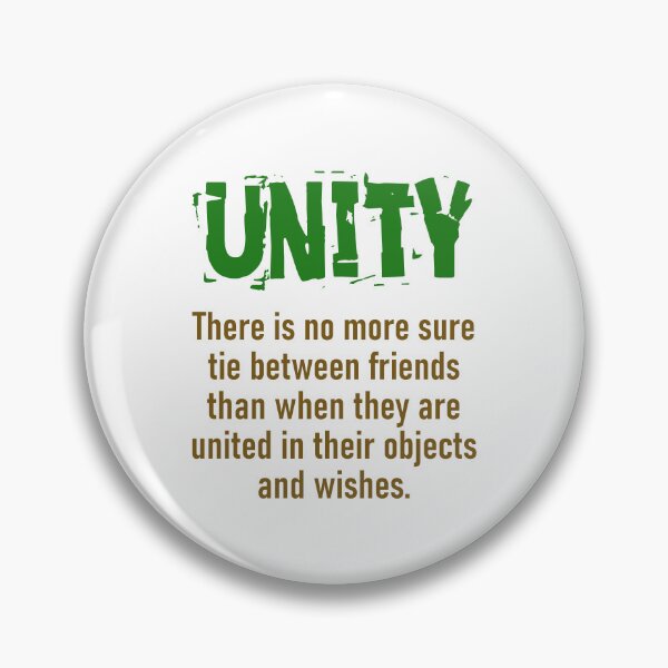 Item preview, There Is No More Sure Tie - Unity Quote designed and sold by CrankyOldDude.