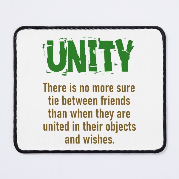Item preview, There Is No More Sure Tie - Unity Quote designed and sold by CrankyOldDude.