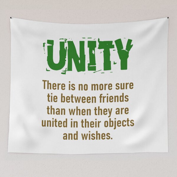Item preview, There Is No More Sure Tie - Unity Quote designed and sold by CrankyOldDude.