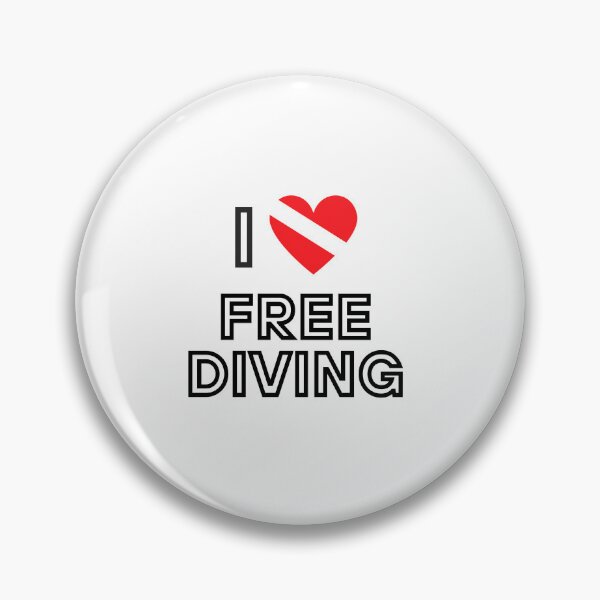Item preview, I LOVE Free Diving - Flag designed and sold by Nostraw.