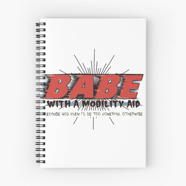 Item preview, Babe with a mobility aid designed and sold by AnarchyBeauty.
