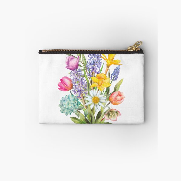 Item preview, Spring flowers motif designed and sold by paperwillow.