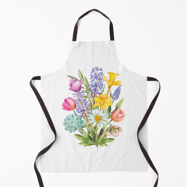 Item preview, Spring flowers motif designed and sold by paperwillow.