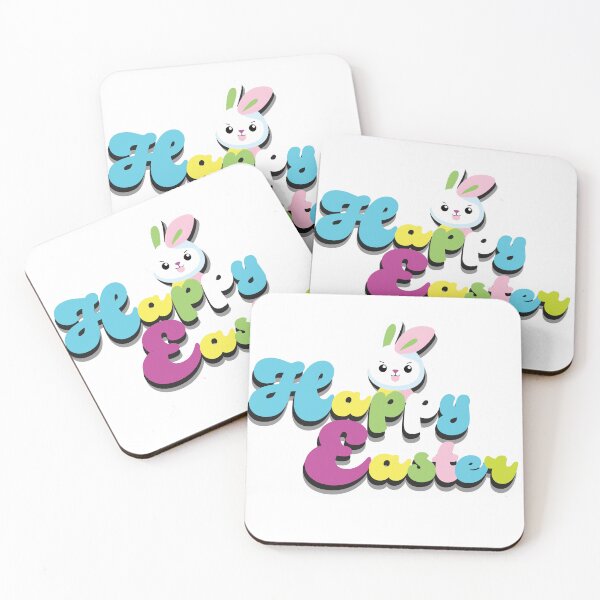 Item preview, Happy Easter Cute Bunny designed and sold by WalldeMar.