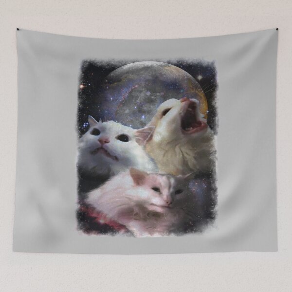 Item preview, triple thurston moon cats designed and sold by SabineHickey.