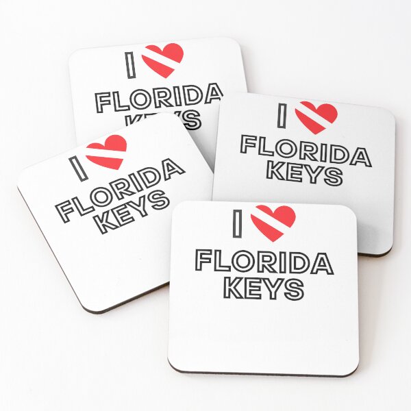 Artikelvorschau, Ich LIEBE die Tauchflagge der Florida Keys entworfen und verkauft von Nostraw.