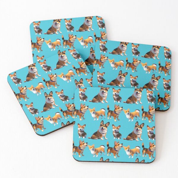 Item preview, Jolly corgis designed and sold by CottagePop.