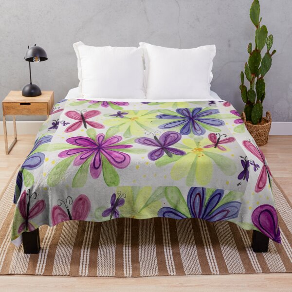 Item preview, Watercolour Flower Garden - Art designed and sold by jolabrese.