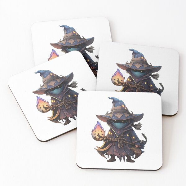 Item preview, Black mage kawaii designed and sold by amtstickers.