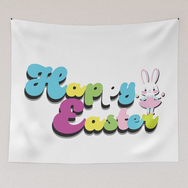 Item preview, Happy Easter Funny Bunny designed and sold by WalldeMar.