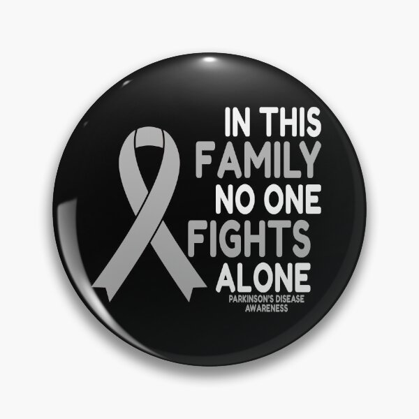 Item preview, In This Family No One Fights Alone Parkinson's Disease Awareness designed and sold by Color-Sparkle.