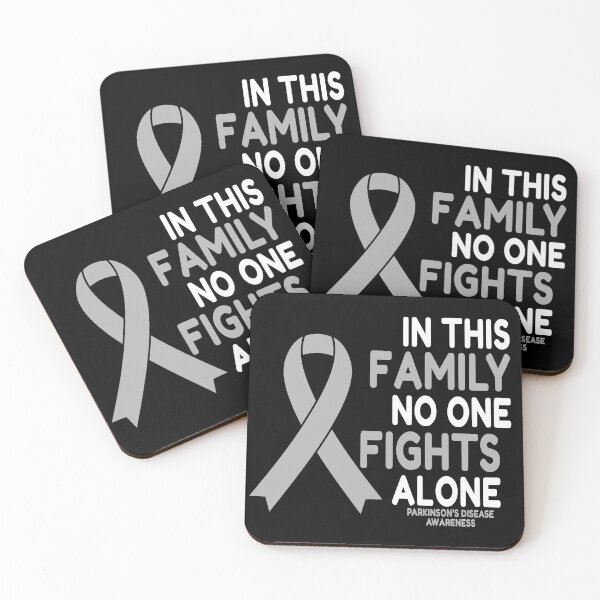 Item preview, In This Family No One Fights Alone Parkinson's Disease Awareness designed and sold by Color-Sparkle.