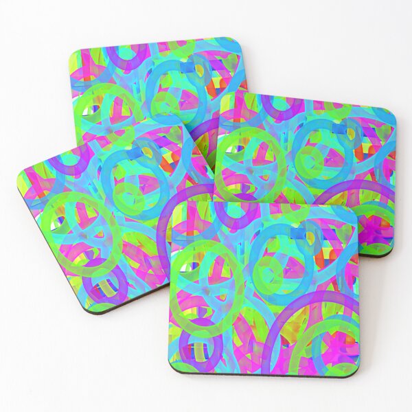 Item preview, Colorful circles  designed and sold by Tw1nsAIArt.