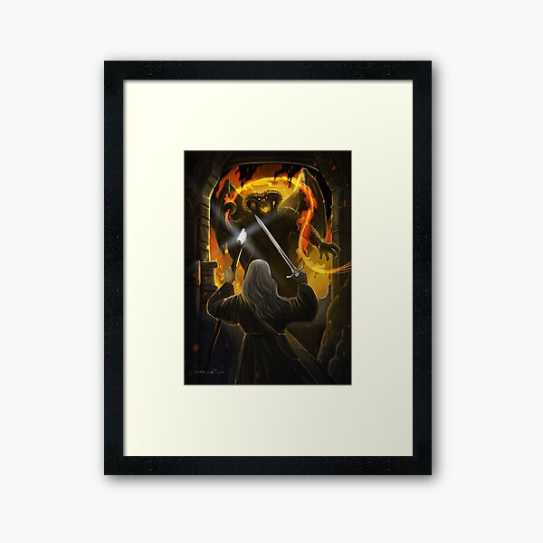 Item preview, Wizard fighting against fantasy monster designed and sold by DarrriaDesign.