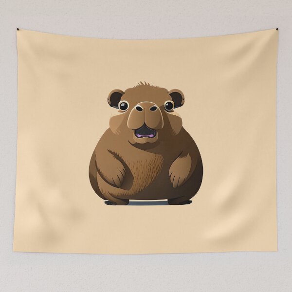 Item preview, Cute Capybaras designed and sold by AnimPet.