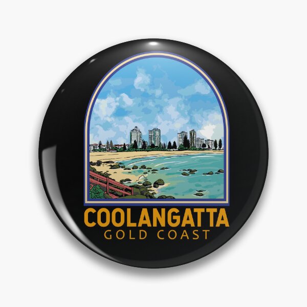 Item preview, Coolangatta Gold Coast Australia Emblem designed and sold by KrisSidDesigns.