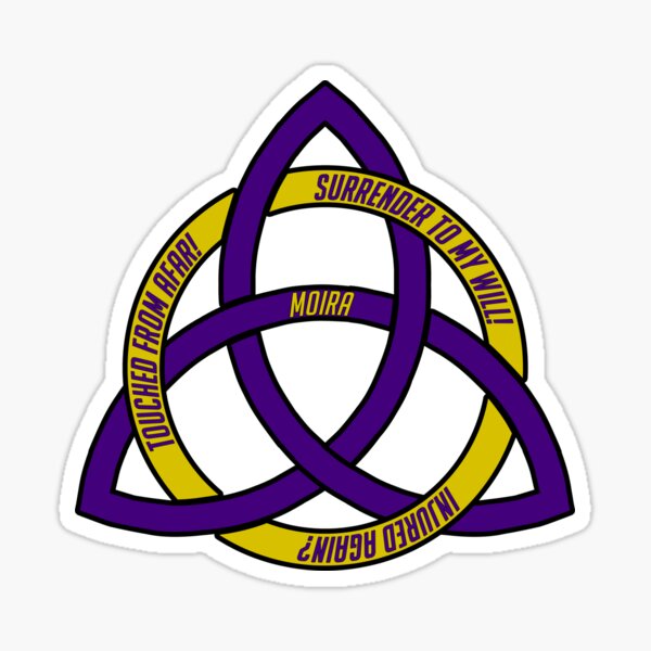 Moira - Word Knot Sticker