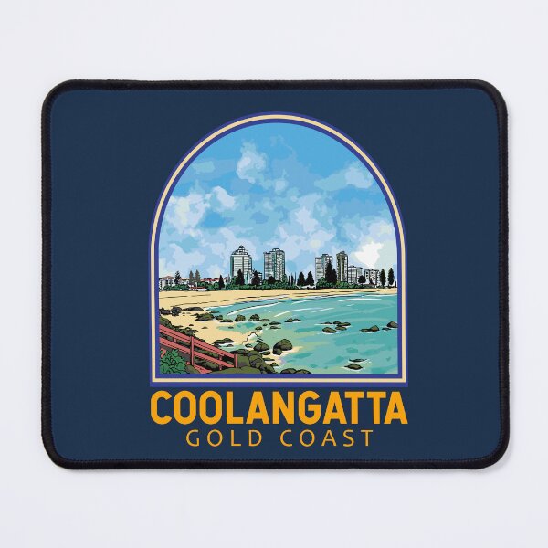 Item preview, Coolangatta Gold Coast Australia Emblem designed and sold by KrisSidDesigns.