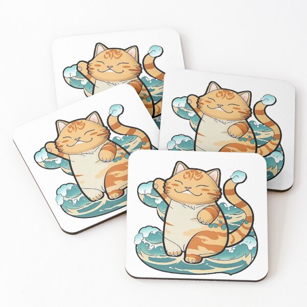 Item preview, Water cat - Waterbender  designed and sold by amtstickers.