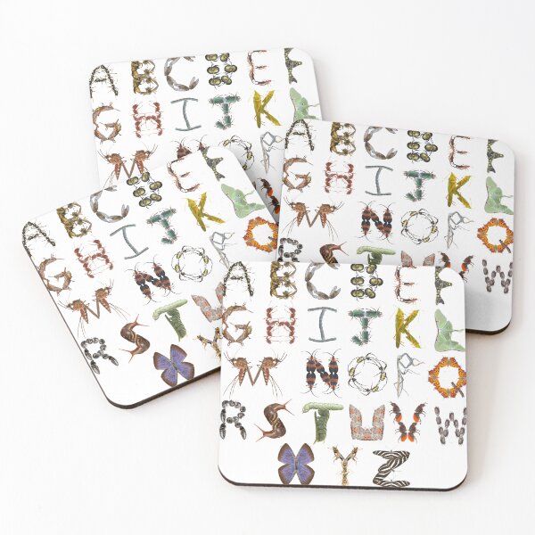 Item preview, ABC Alphabet | Bug Alphabet | Insect Alphabet | Phonetic ABC | Bug nursery decor  designed and sold by EveryDayDabble.