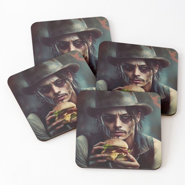 Item preview, Joni Deep is eating a hamburger designed and sold by Just-Imagine1.