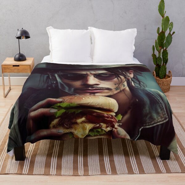 Item preview, Joni Deep is eating a hamburger designed and sold by Just-Imagine1.