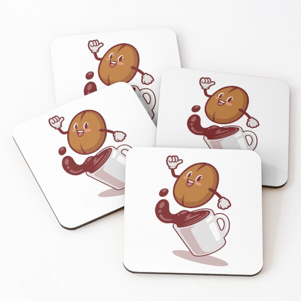 Item preview, Coffee bean cartoon character designed and sold by Tony J.
