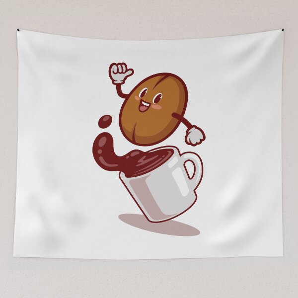 Item preview, Coffee bean cartoon character designed and sold by Tony J.