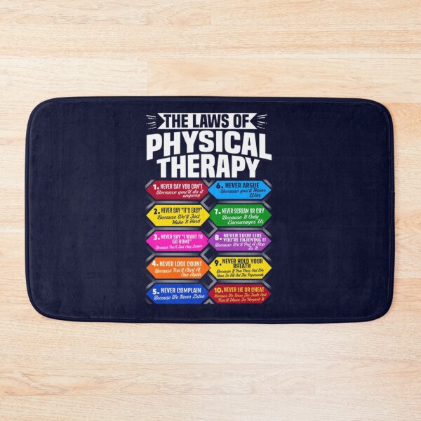 Item preview, The Laws Of Physical Therapy Awesome Therapist Gift10 designed and sold by danicayero.
