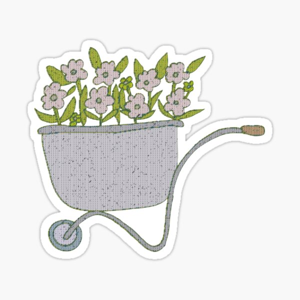 Artikel-Vorschau von Schubkarren blumen, designt und verkauft von Veki5.