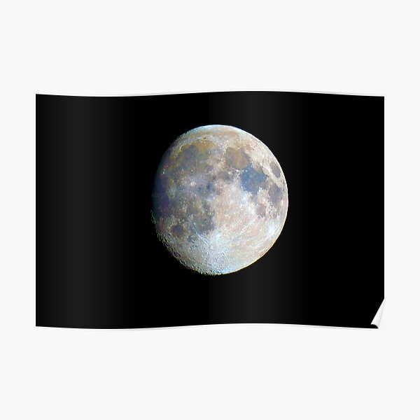 moon in colour Poster